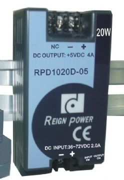 Din Rail Dc-Dc Power Supply Rpd1020d-05			
